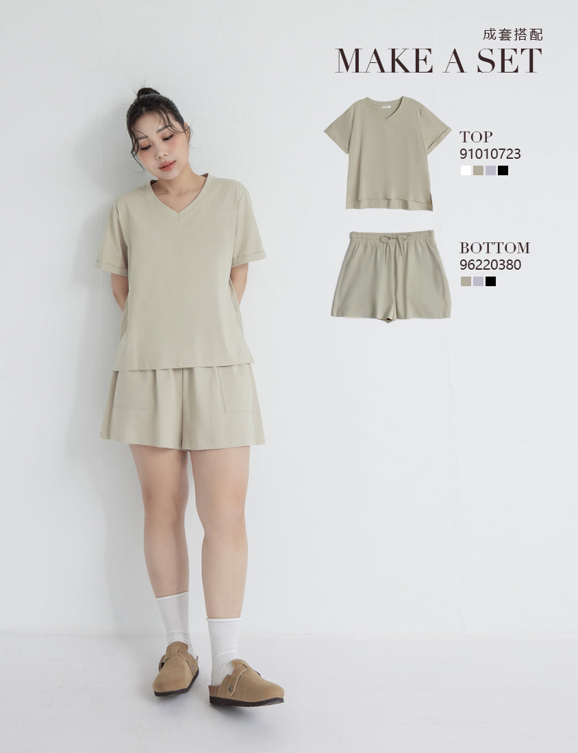 Instant Icy Cooling Sorona Drawstring Plus Size Shorts