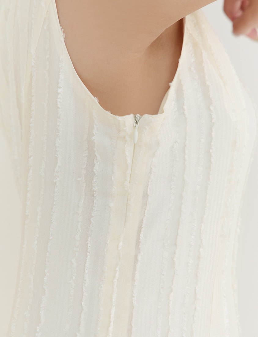 Pear-Shaped Friendly! Perfect Fit Jacquard Elegant Plus Size Maxi Dress