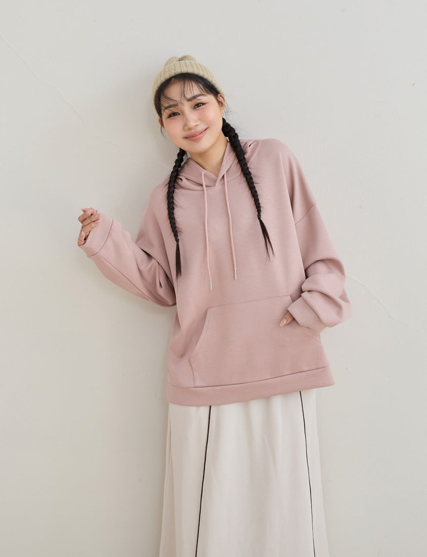 Sand Washed Cloud Cotton Oversize Plus Size Hoodie (Unisex)