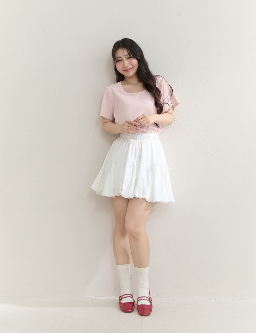 Upgraded 2.0! U-Neck Plus Size Slim Tee