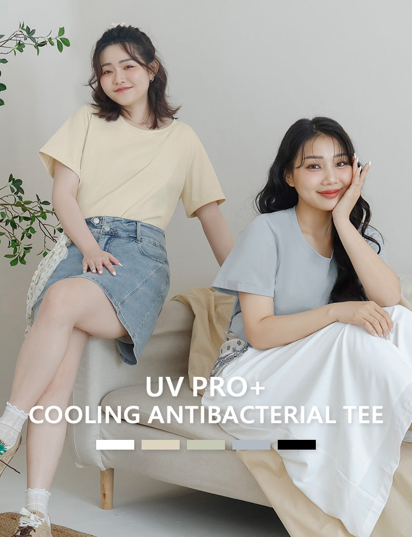 UV PRO+ Cooling Antibacterial Crew Neck Tee