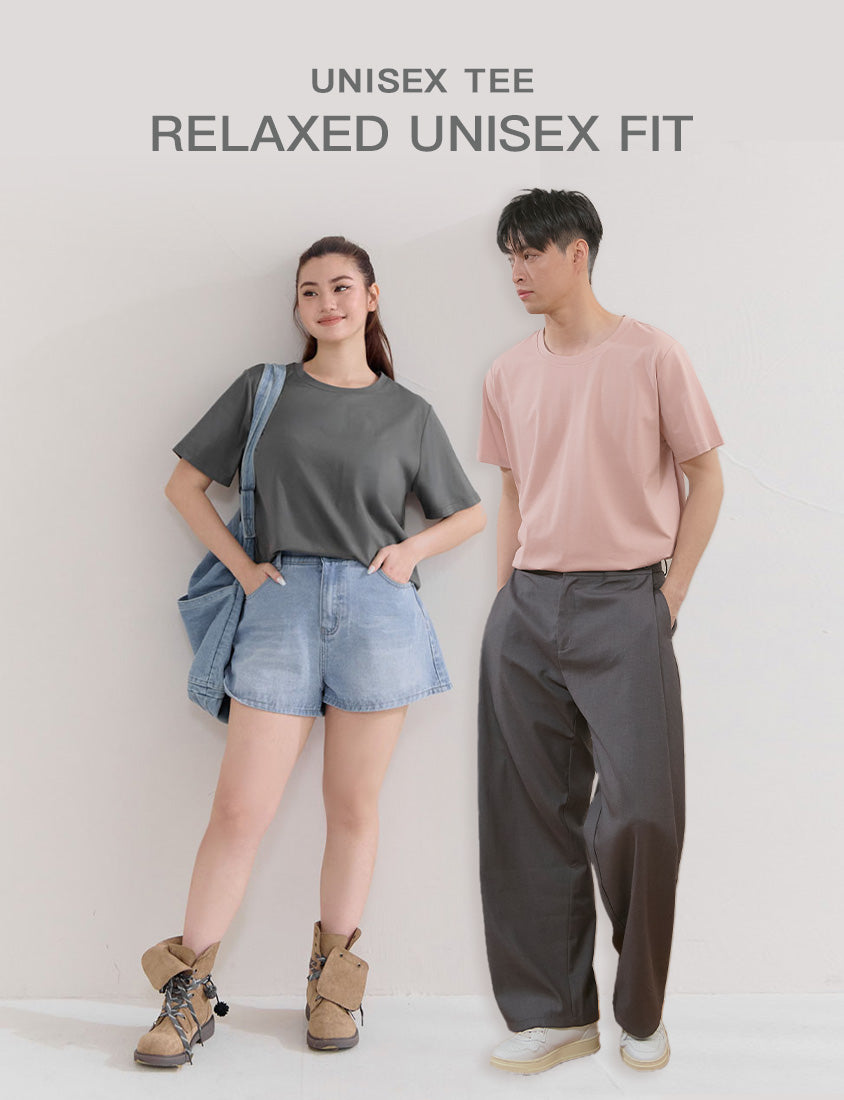 Instant Cooling Side Slit Oversized Plus Size Tee