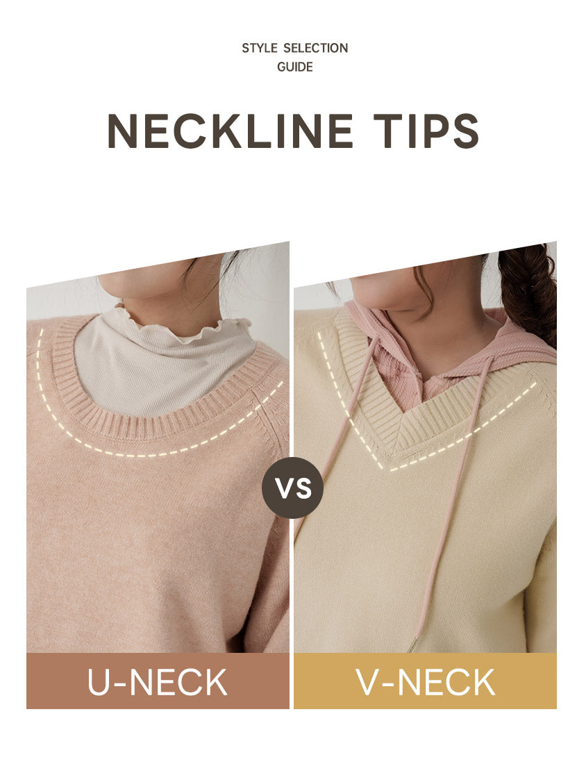 Soft Stretch Warm Multicolor V-Neck Plus Size Long Sleeve Knit Top
