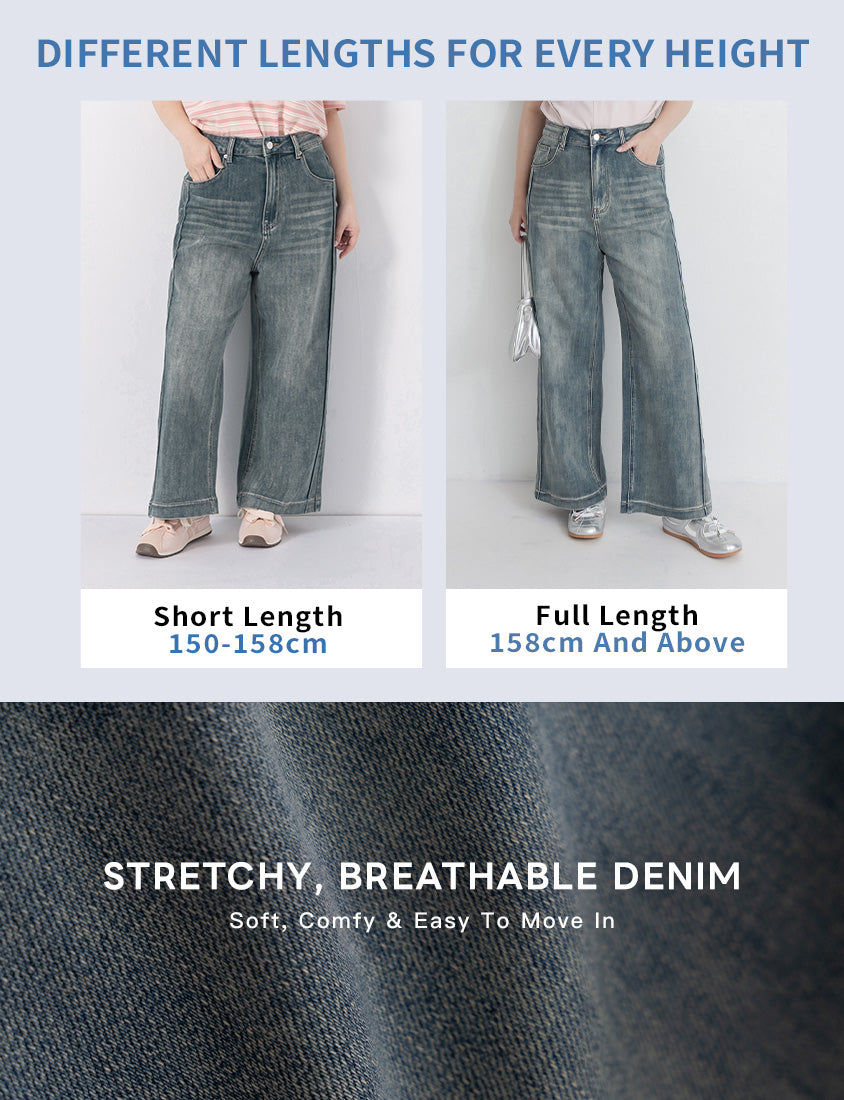 Perfect Long-Leg Stretchy Plus Size Jeans (Regular)
