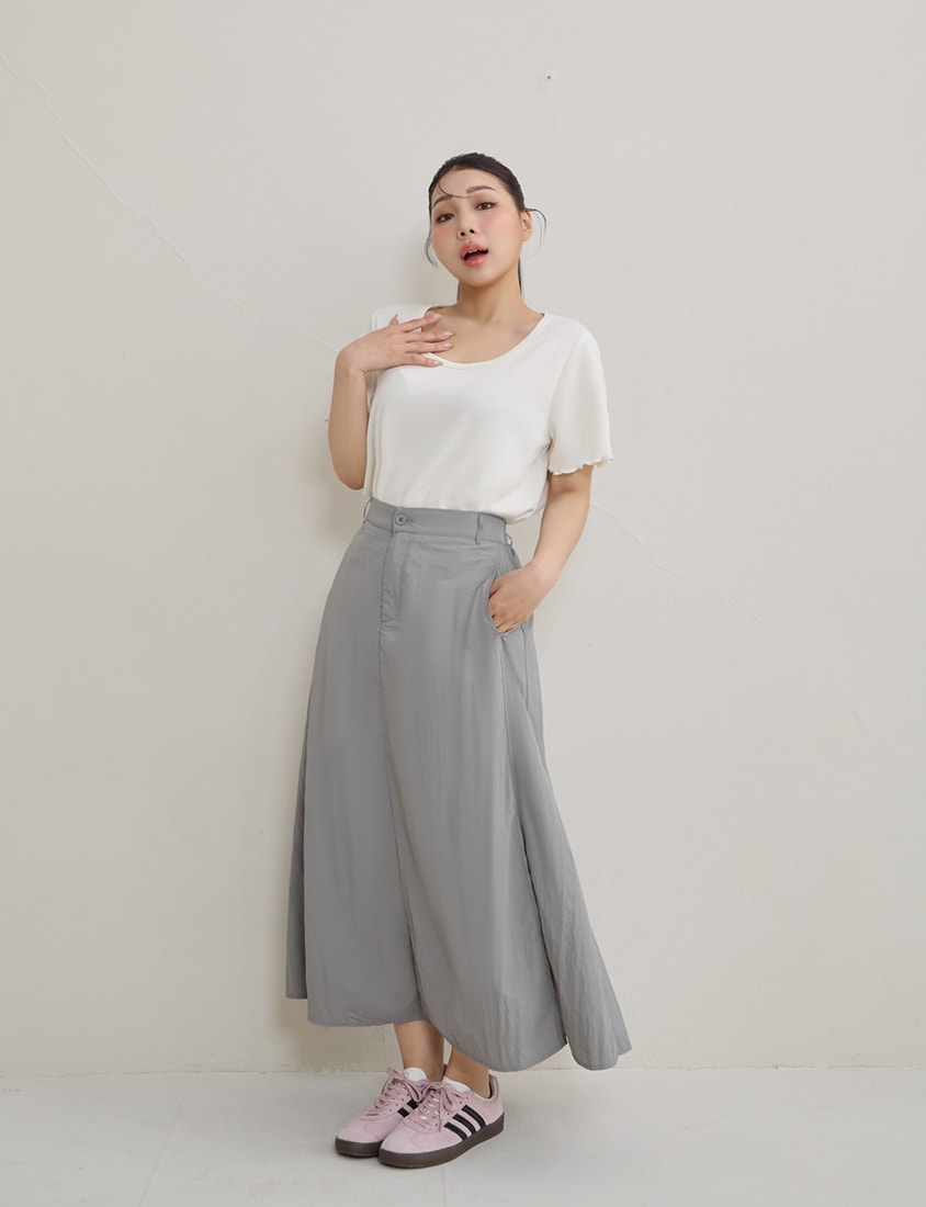 Instant Cool Cloud Cotton Crewneck Plus Size Tee