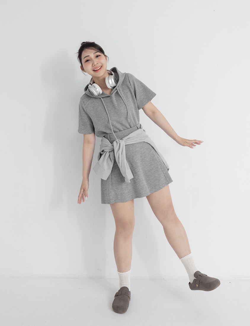 Skin-friendly Sand-Washed Cloud Cotton Plus Size Lounge Set