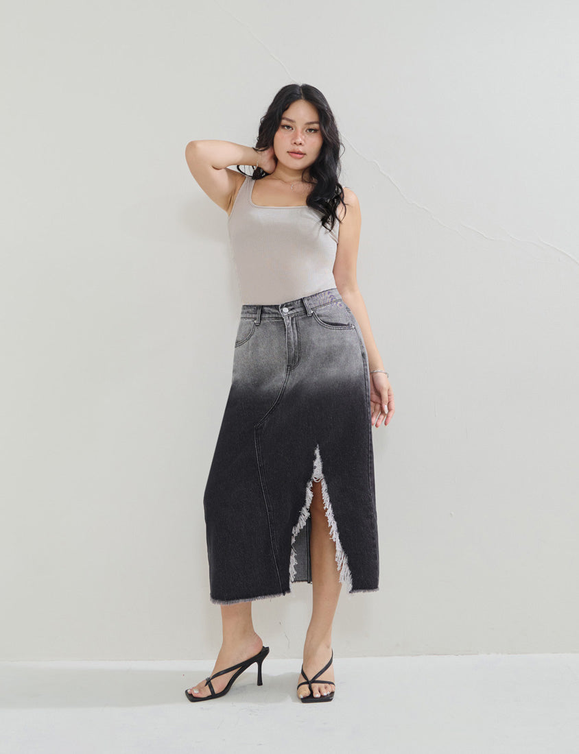 MUA! Sexy Open-Back Square Neck Plus Size Tank Top