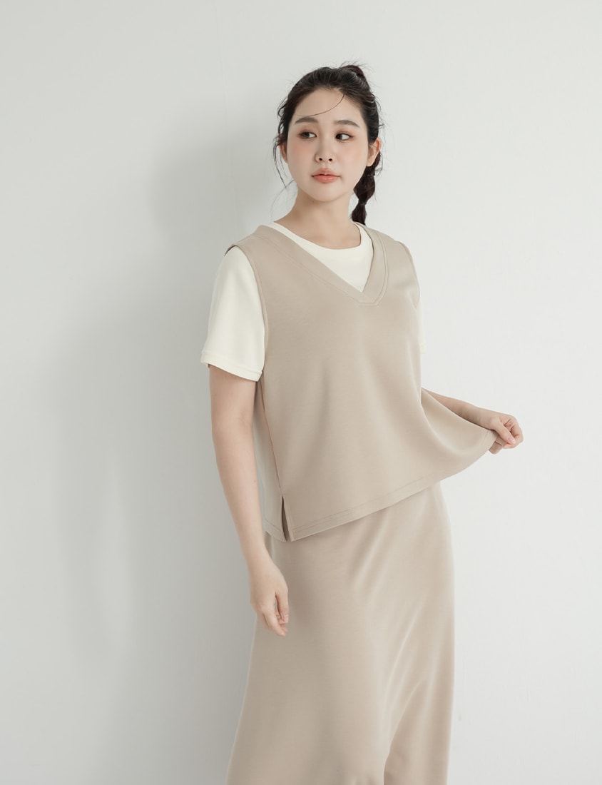 Instant Icy Cooling Cloud Cotton High Waist A-Line Plus Size Maxi Skirt