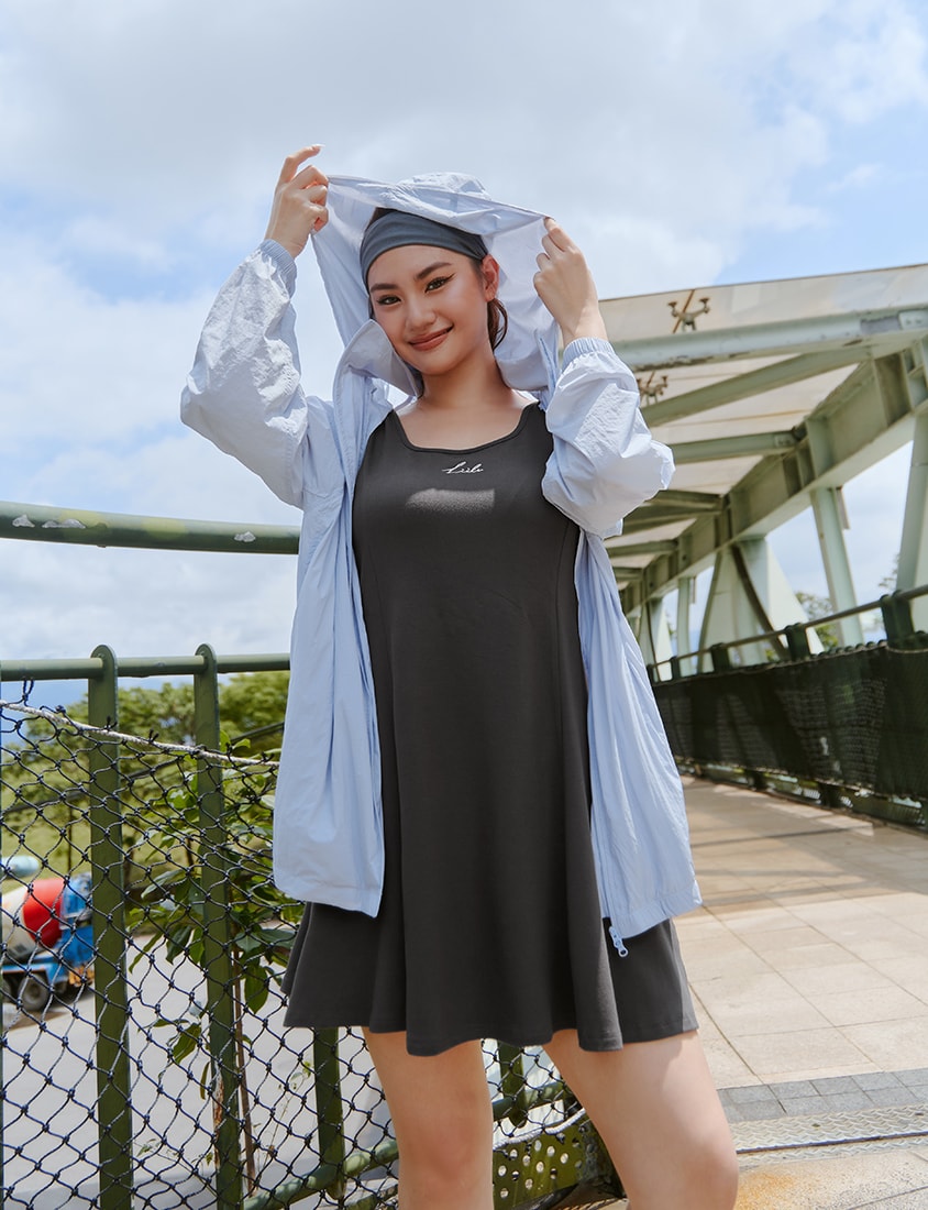 Instant Cooling UV-Protection Oversized Hooded Plus Size Jacket