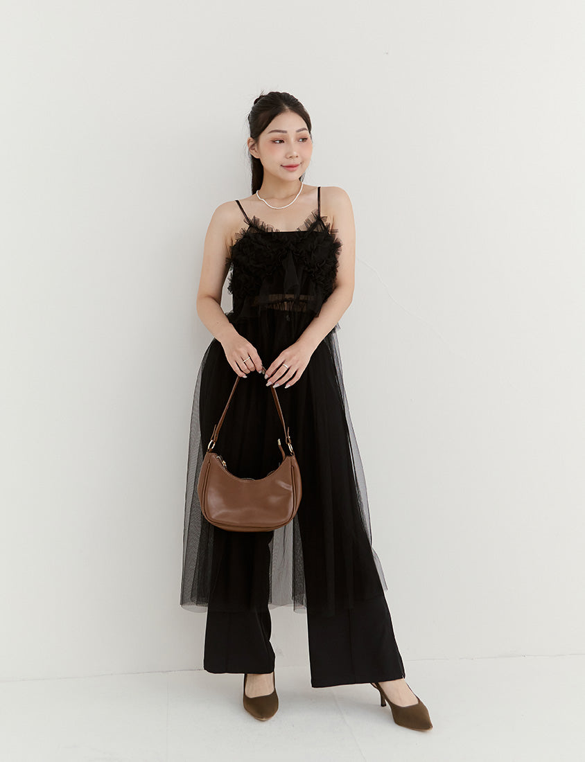 MISS. Japanese Style Adjustable Layered Plus Size Long Vest