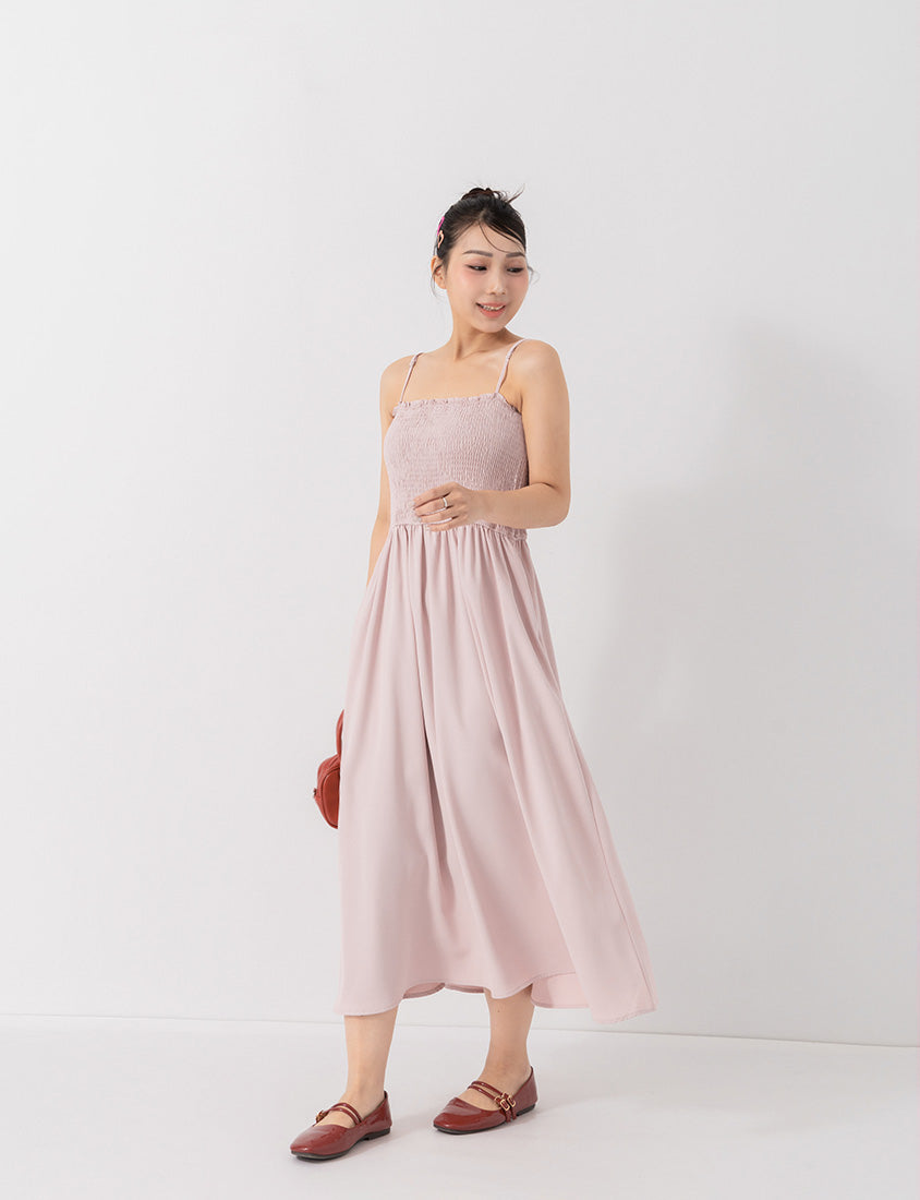 Versatile Adjustable Strap Plus Size Maxi Dress