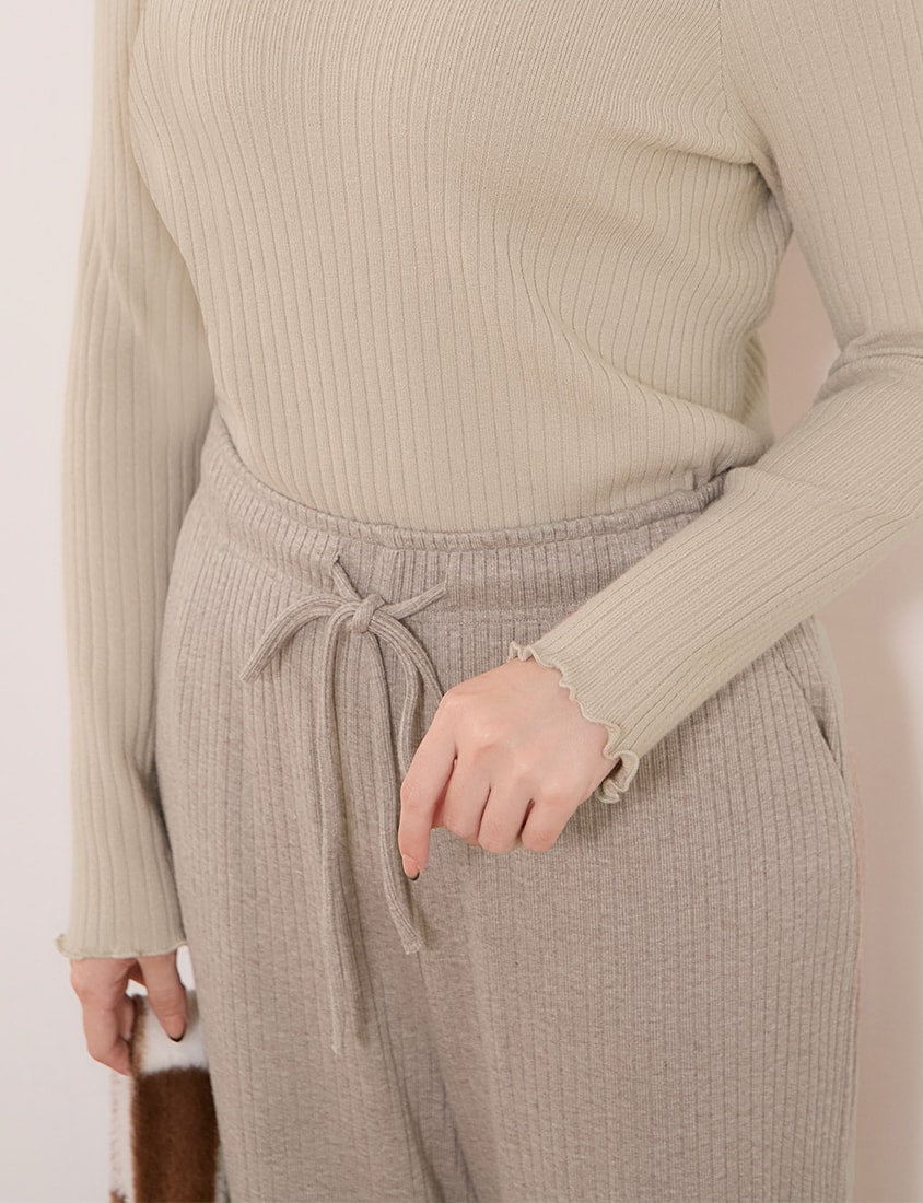 Mochi-Soft Slimming Cashmere Plus Size Long Pants