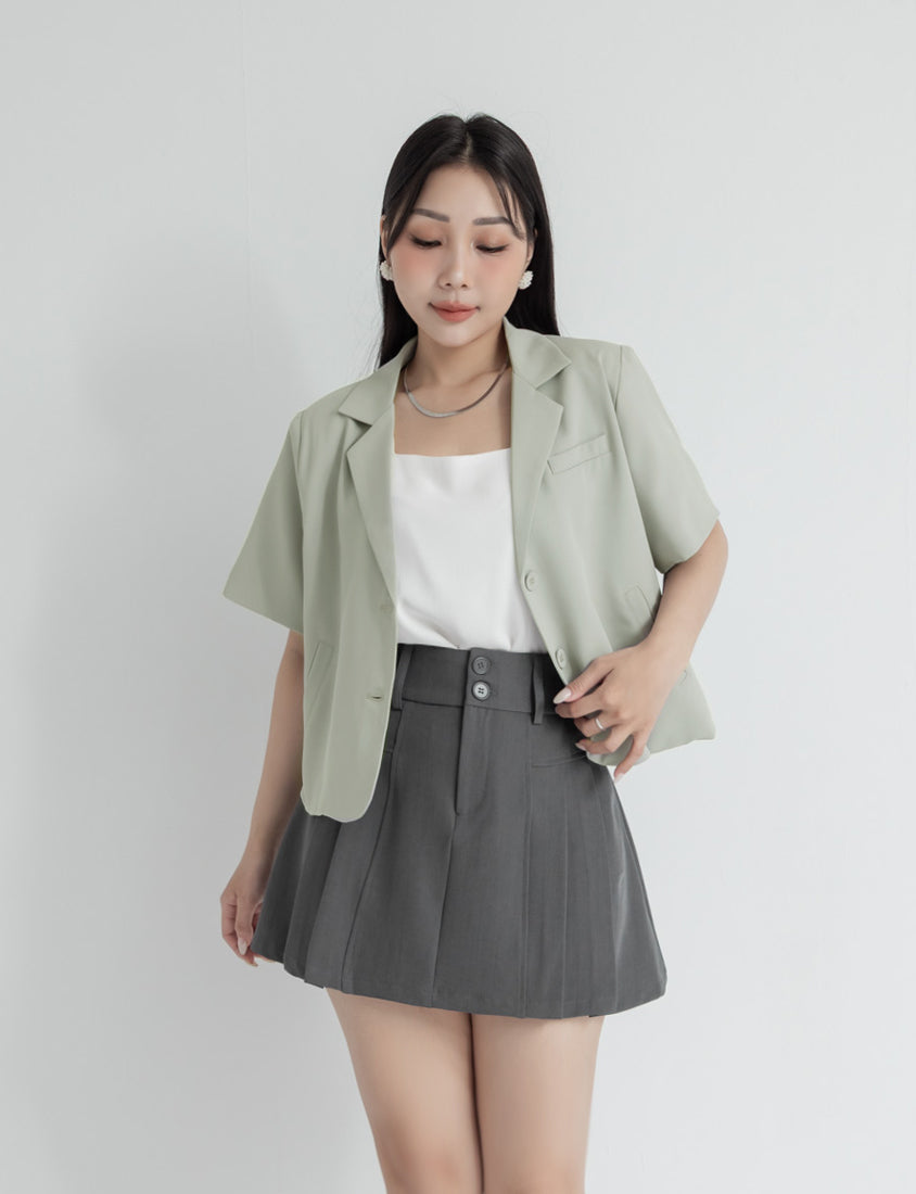 MISS. Silky Cool Refined Tailored Plus Size Blazer