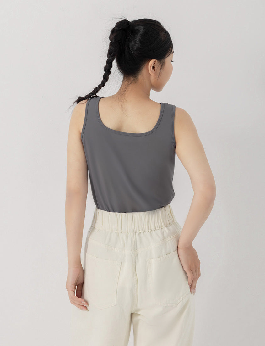 Pobra. Instant Cooling Slimming Stitch Plus Size Bra Tank Top