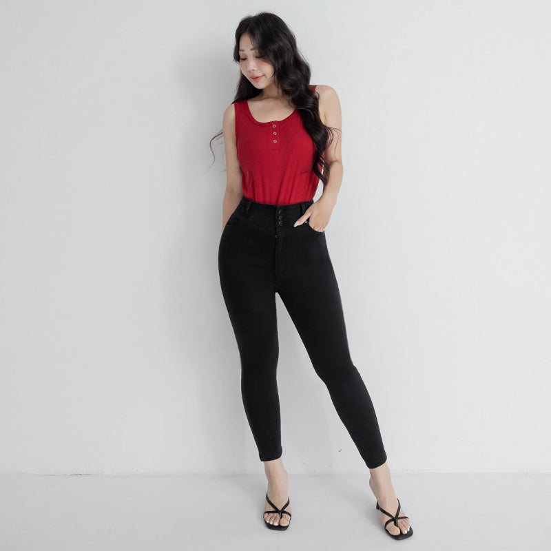 Cooling Tech Leg-Lengthening Plus Size Jeans