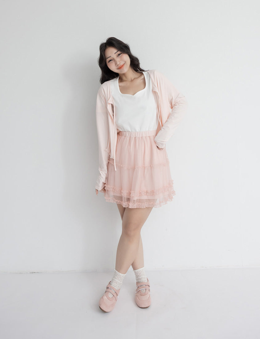 Upgraded 2.0! Sweetheart Neckline Plus Size Slim Tee