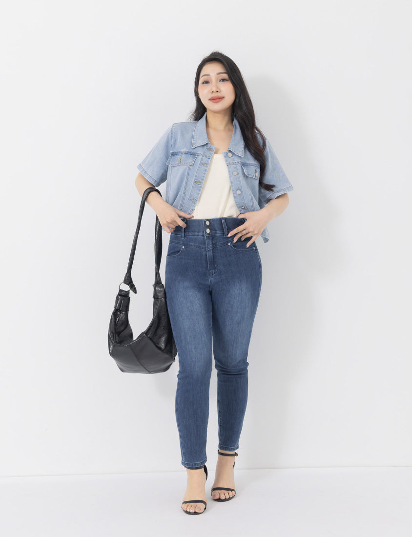 Basic Ribbed Sleeveless Plus Size Tank Top