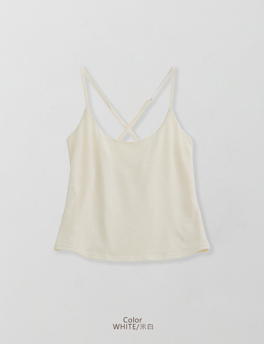 MUA! Textured Cross-Back Knit Plus Size Tank Top