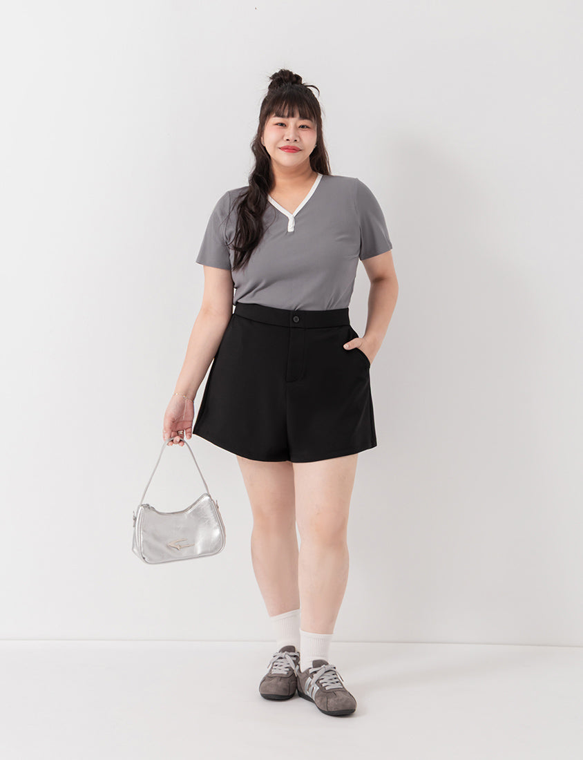 Apple-Shaped Friendly! Perfect Fit Cloud Cotton Plus Size Shorts