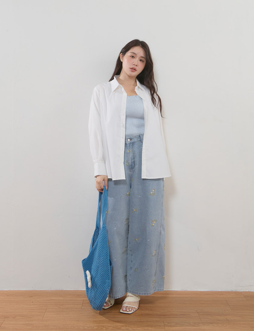 Icy Cooling Minimal Sun Protection Plus Size Shirt