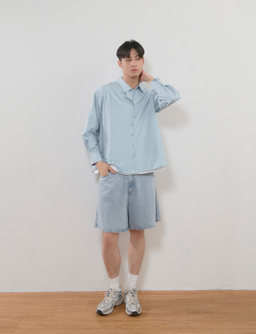 Icy Cooling Minimal Sun Protection Plus Size Shirt