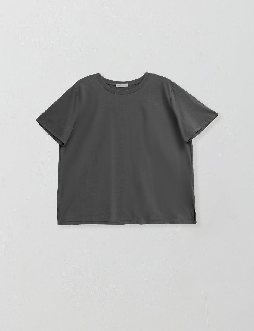 Instant Cooling Side Slit Oversized Plus Size Tee