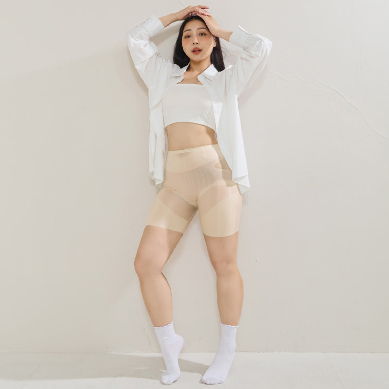 Hip-lifting Airy Waist Plus Size Sculpting Pants