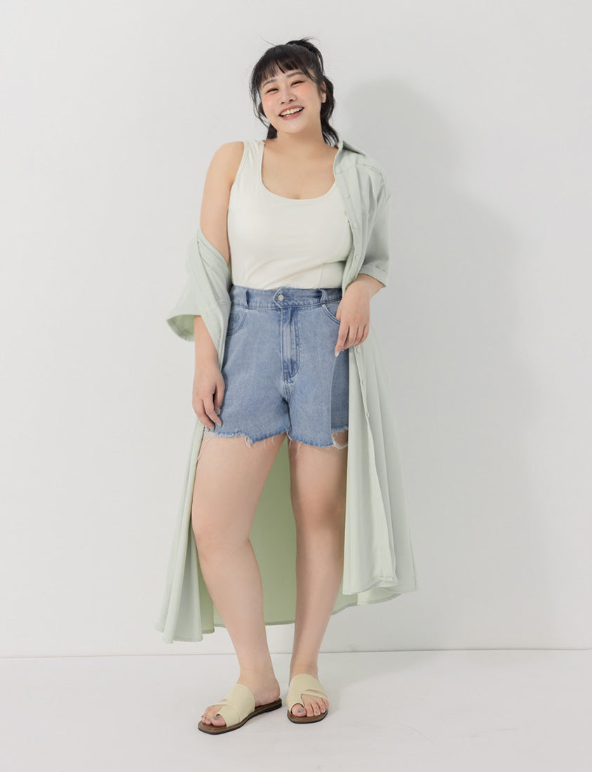 Pobra. Instant Cooling Slimming Stitch Plus Size Bra Tank Top