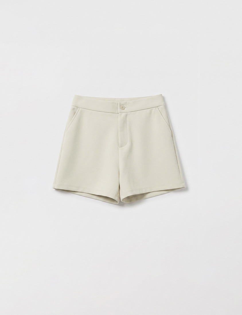 Pear-Shaped Friendly! Perfect Fit Structured Cloud Cotton Plus Size Shorts