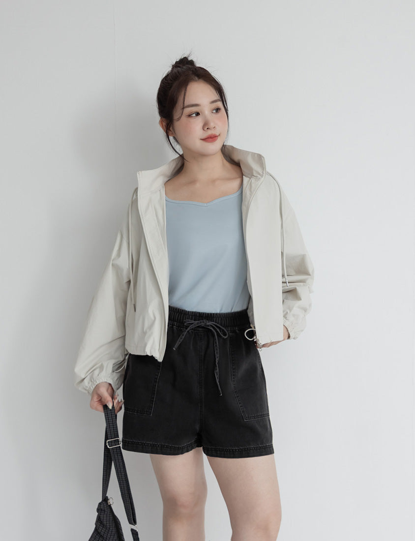 Upgraded 2.0! Sweetheart Neckline Plus Size Slim Tee