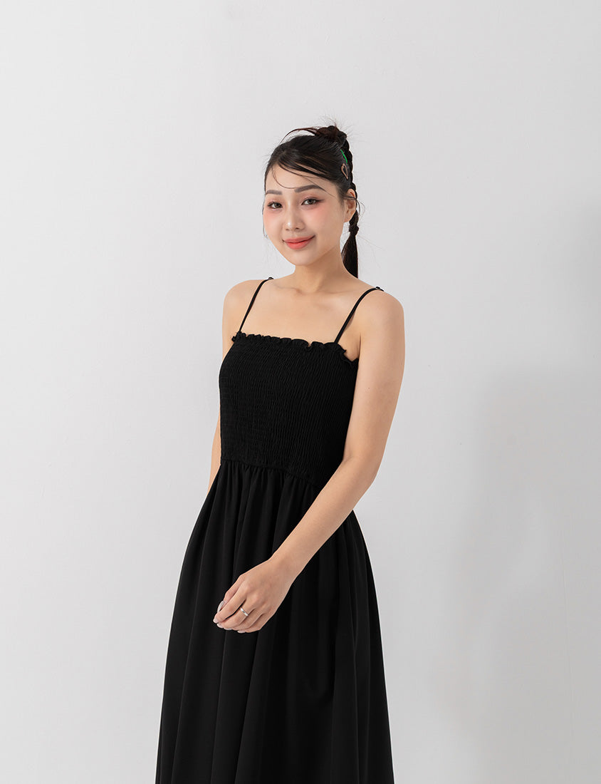 Versatile Adjustable Strap Plus Size Maxi Dress