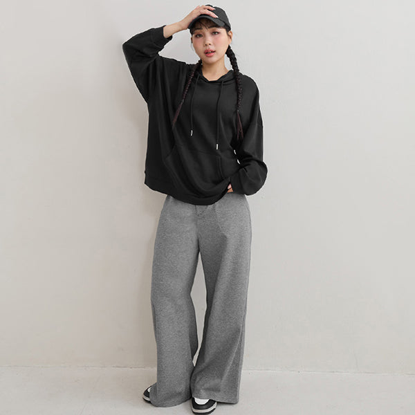 Sand Washed Cloud Cotton Oversize Plus Size Hoodie (Unisex)