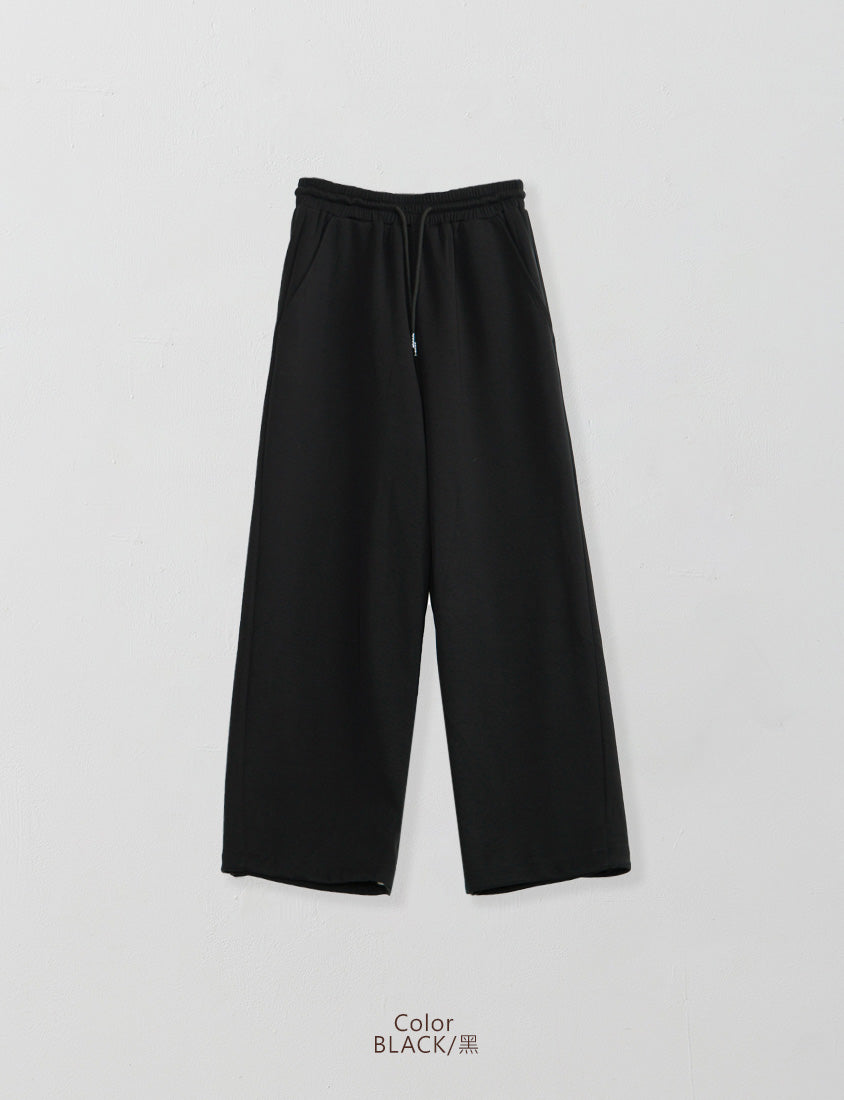 Instant Cool Cloud Cotton Slim Plus Size Curved Pants