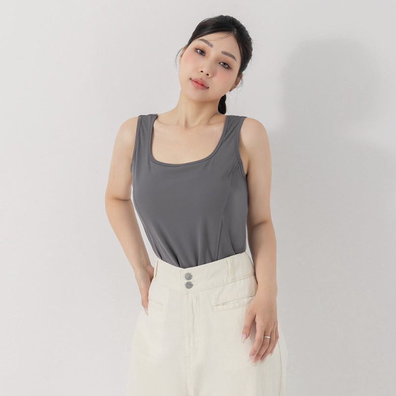Pobra. Instant Cooling Slimming Stitch Plus Size Bra Tank Top