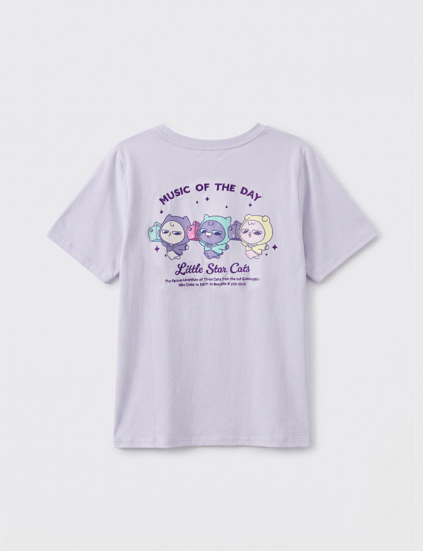 Poly Lulu x UGLY MEWS Collab Oversized Tee