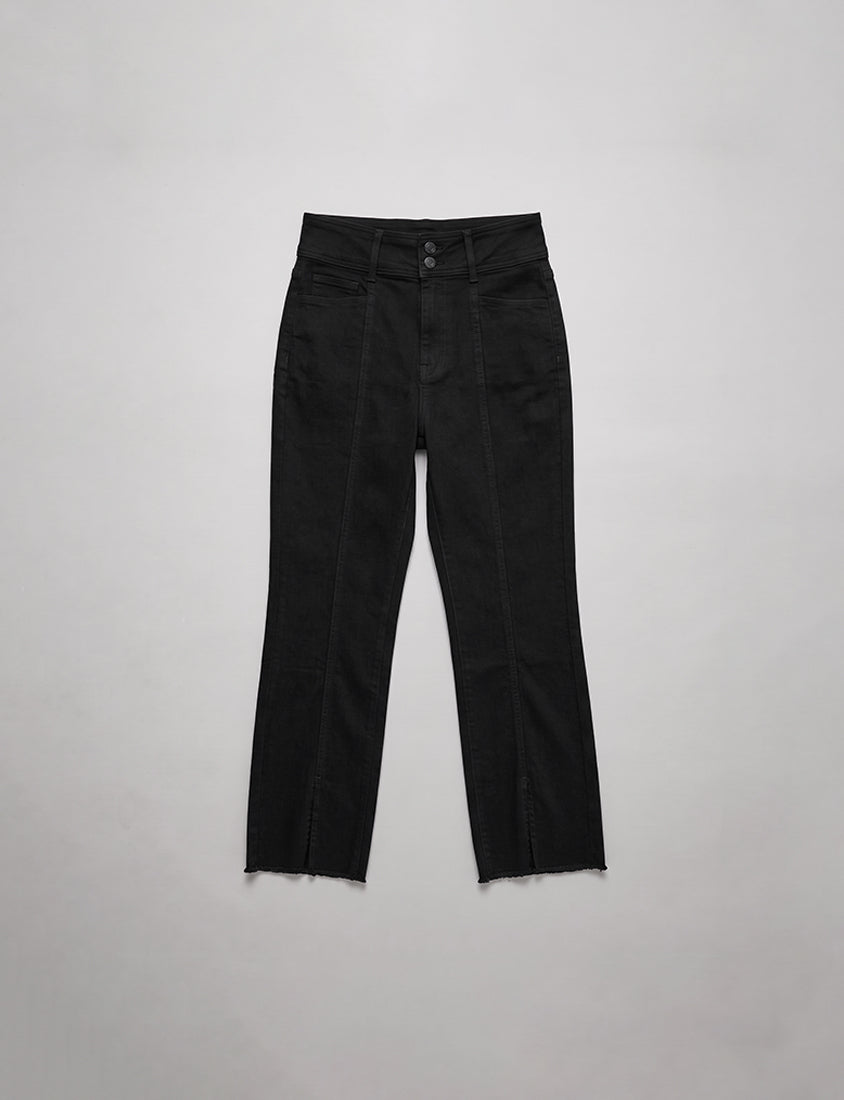 MUA! High Waist Tummy Flattering Supermodel Plus Size Flared Jeans