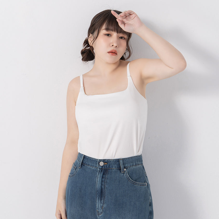 Pobra. Cooling Skin-Friendly Open-Back Plus Size Bra Top