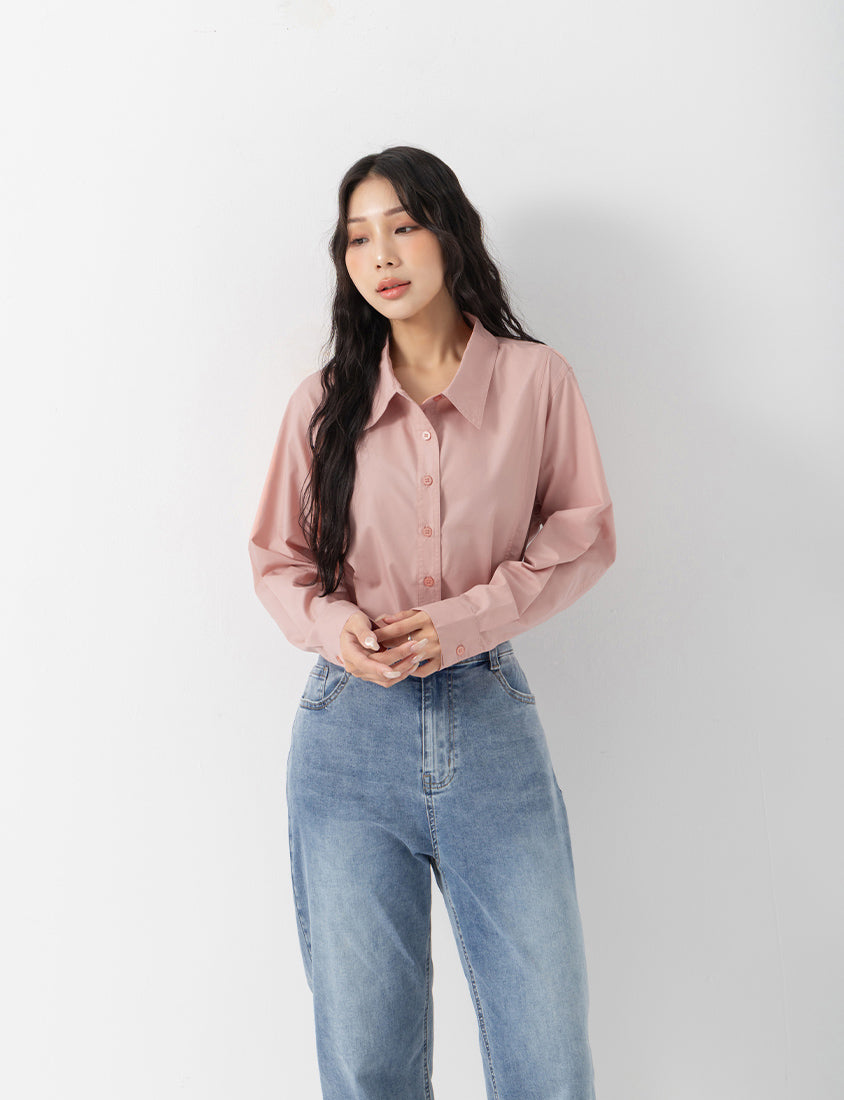 Pear-Shaped Friendly! Perfect Fit Seamed Versatile Plus Size Shirt