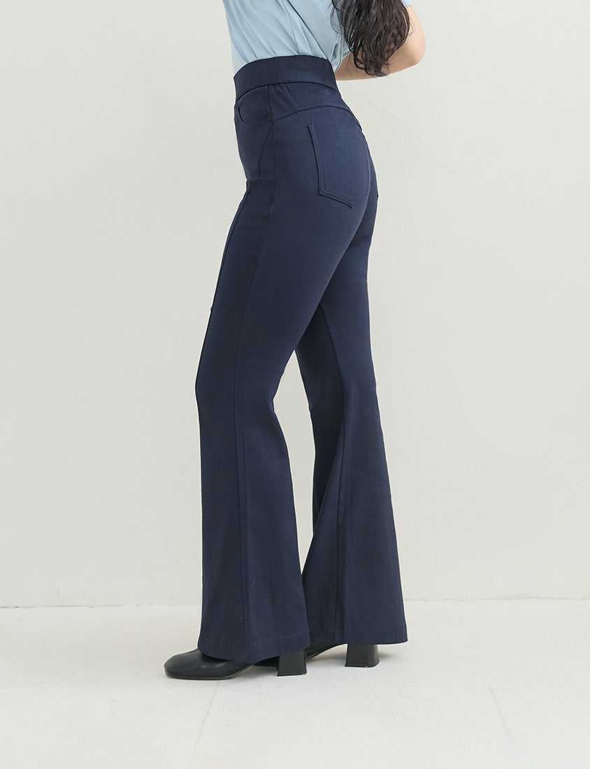 Hip-Lifting Stretch Plus Size Flared Pants