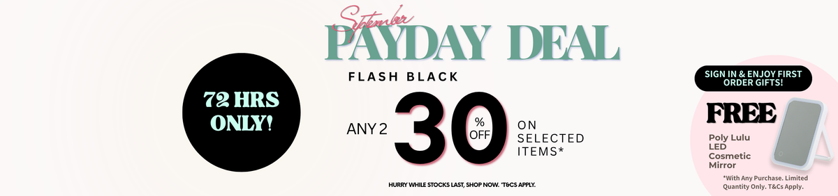 🖤 FLASH BLACK: 2 FOR 30% OFF