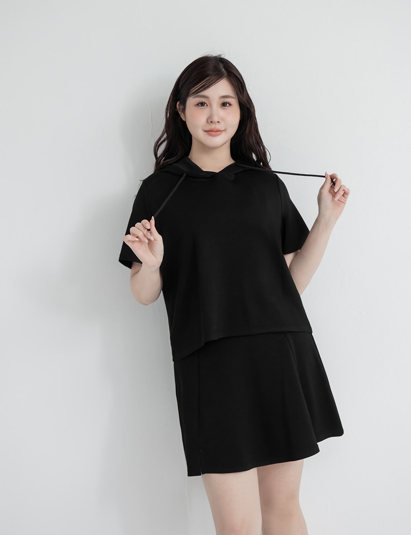 Skin-friendly Sand-Washed Cloud Cotton Plus Size Lounge Set