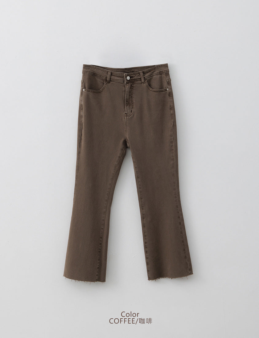 Vintage-Wash Plus Size Flared Jeans