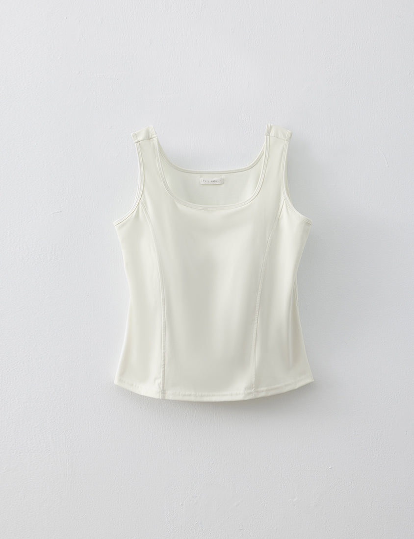 Pobra. Instant Cooling Slimming Stitch Plus Size Bra Tank Top