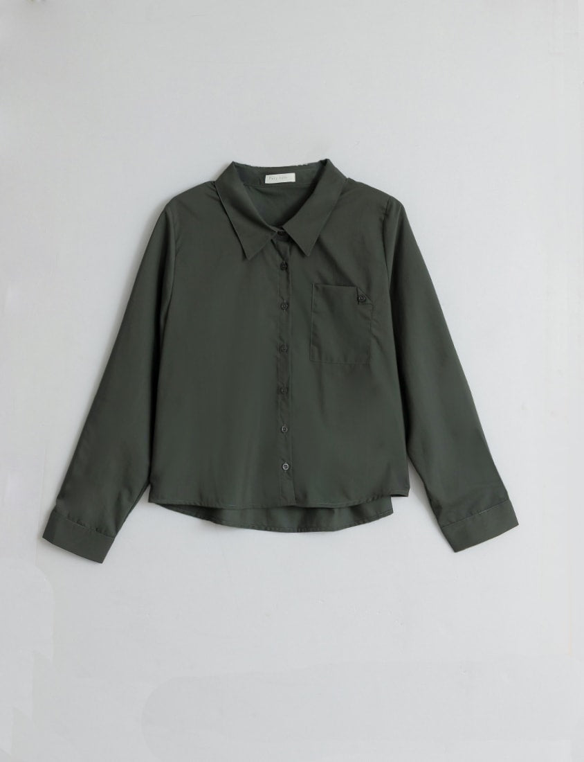 Instant Icy Cooling Cropped Sun Protection Plus Size Shirt