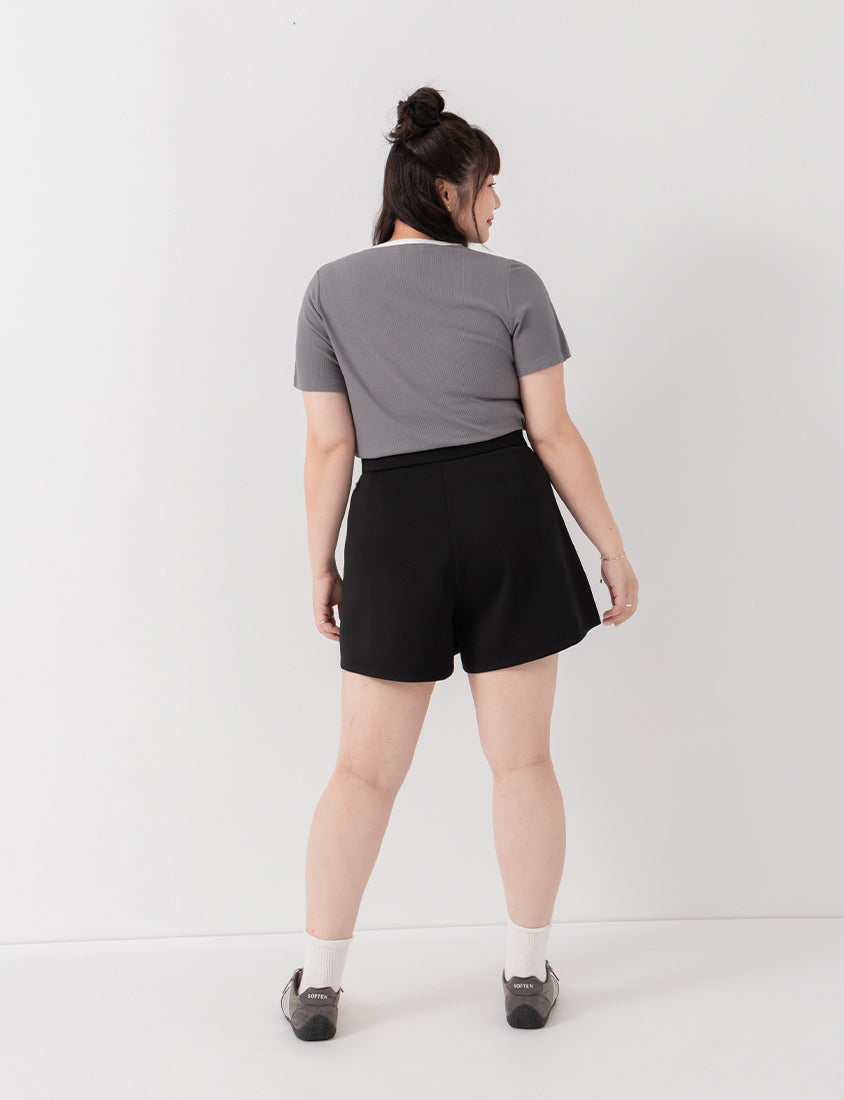 Apple-Shaped Friendly! Perfect Fit Cloud Cotton Plus Size Shorts