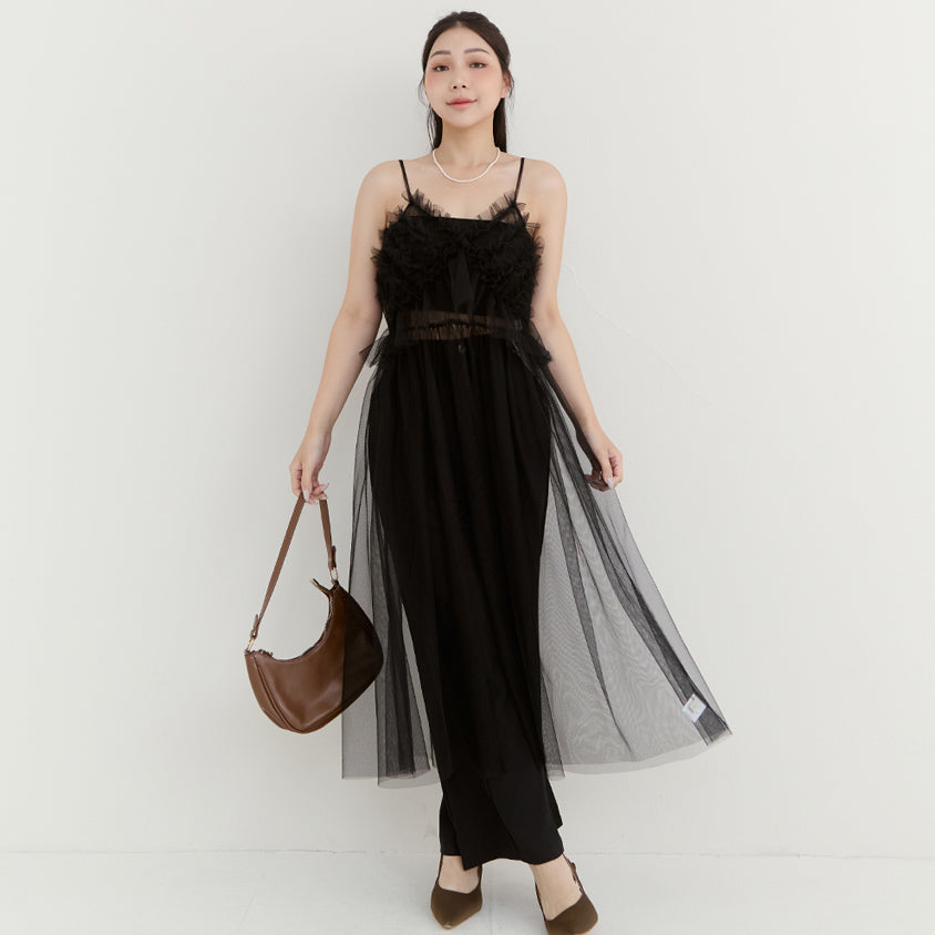 MISS. Japanese Style Adjustable Layered Plus Size Long Vest
