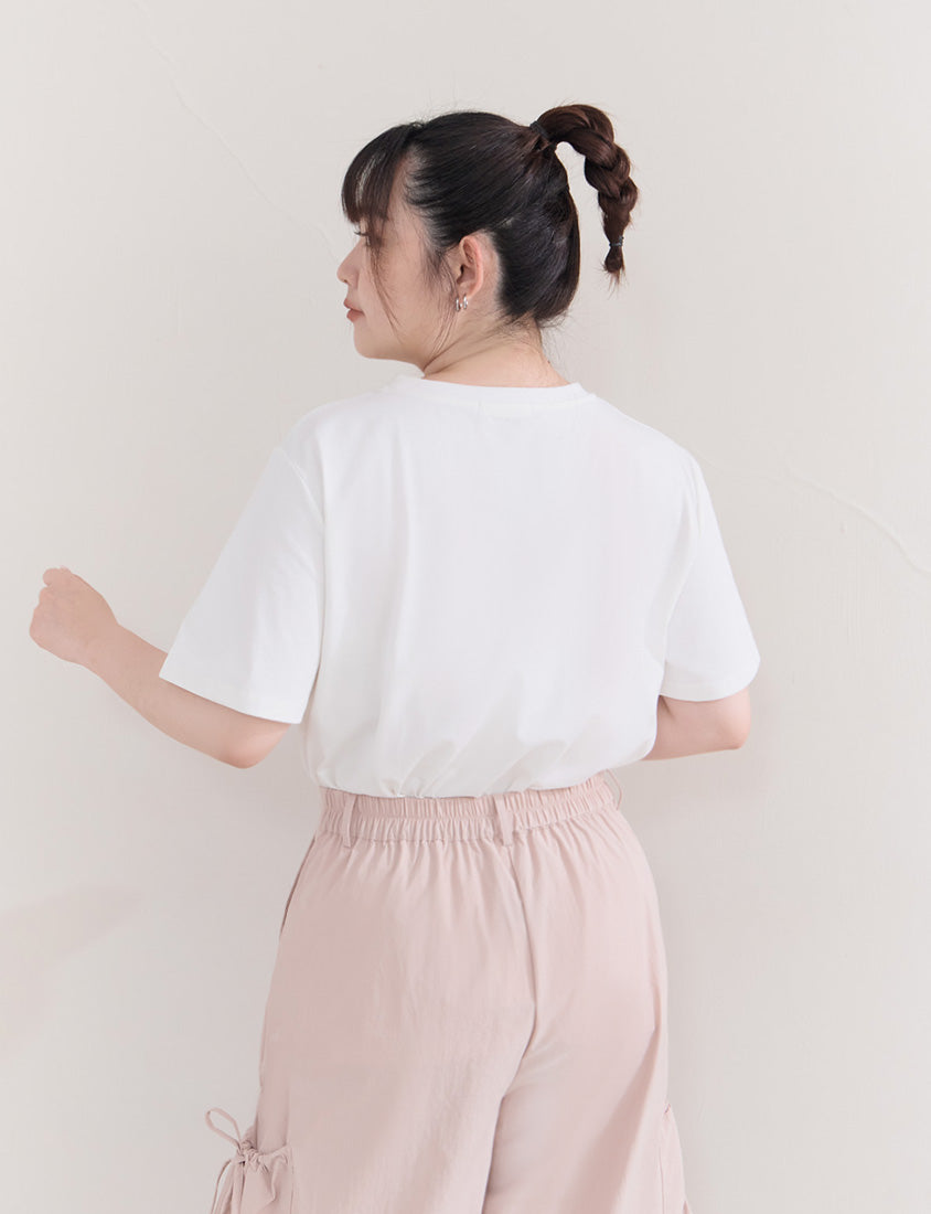 Instant Cooling Side Slit Oversized Plus Size Tee
