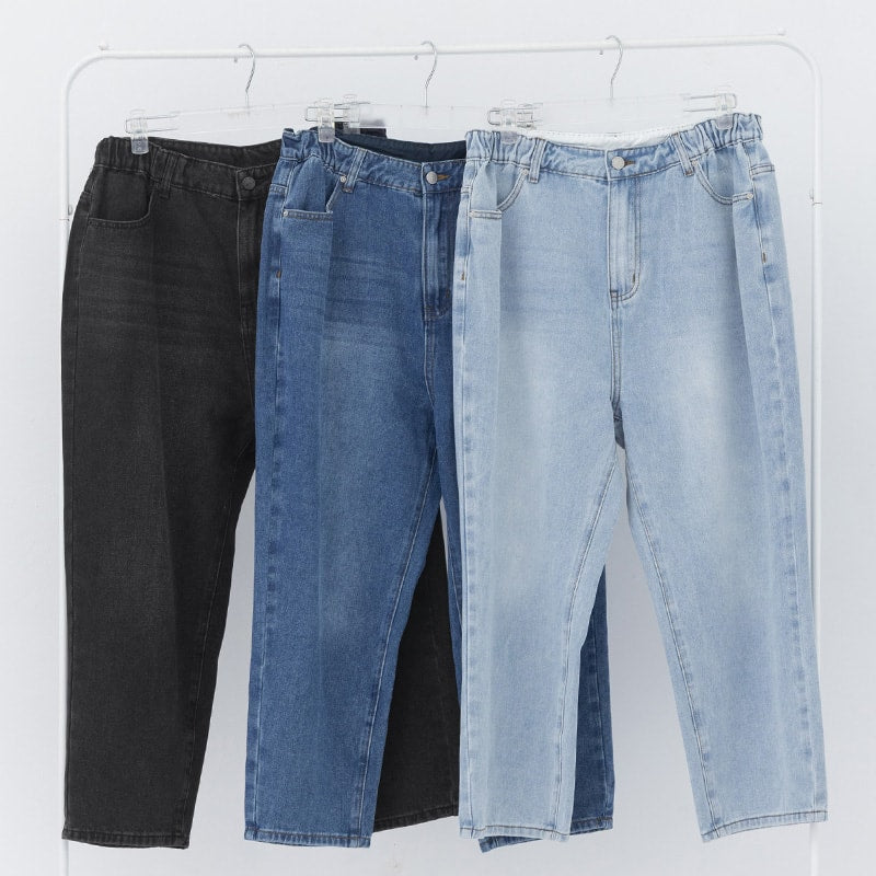 Standard Perfect Fit Plus Size Boyfriend Jeans