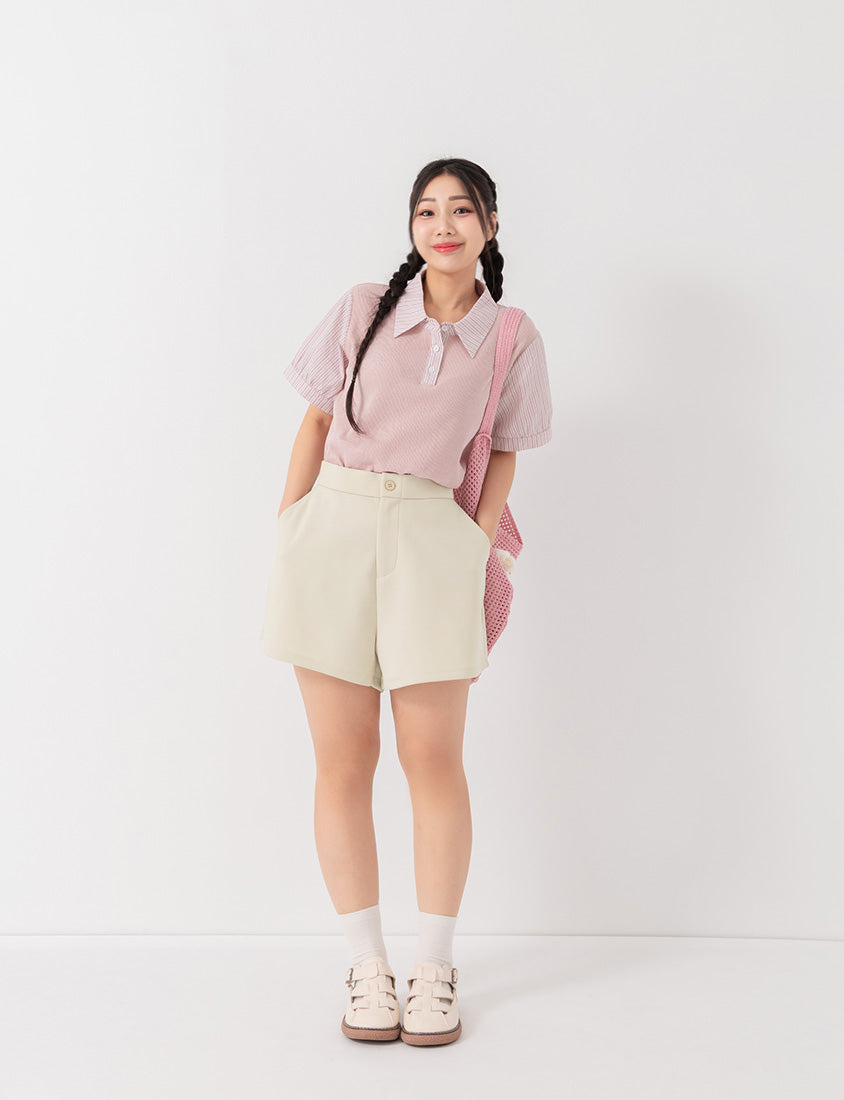 Pear-Shaped Friendly! Perfect Fit Structured Cloud Cotton Plus Size Shorts