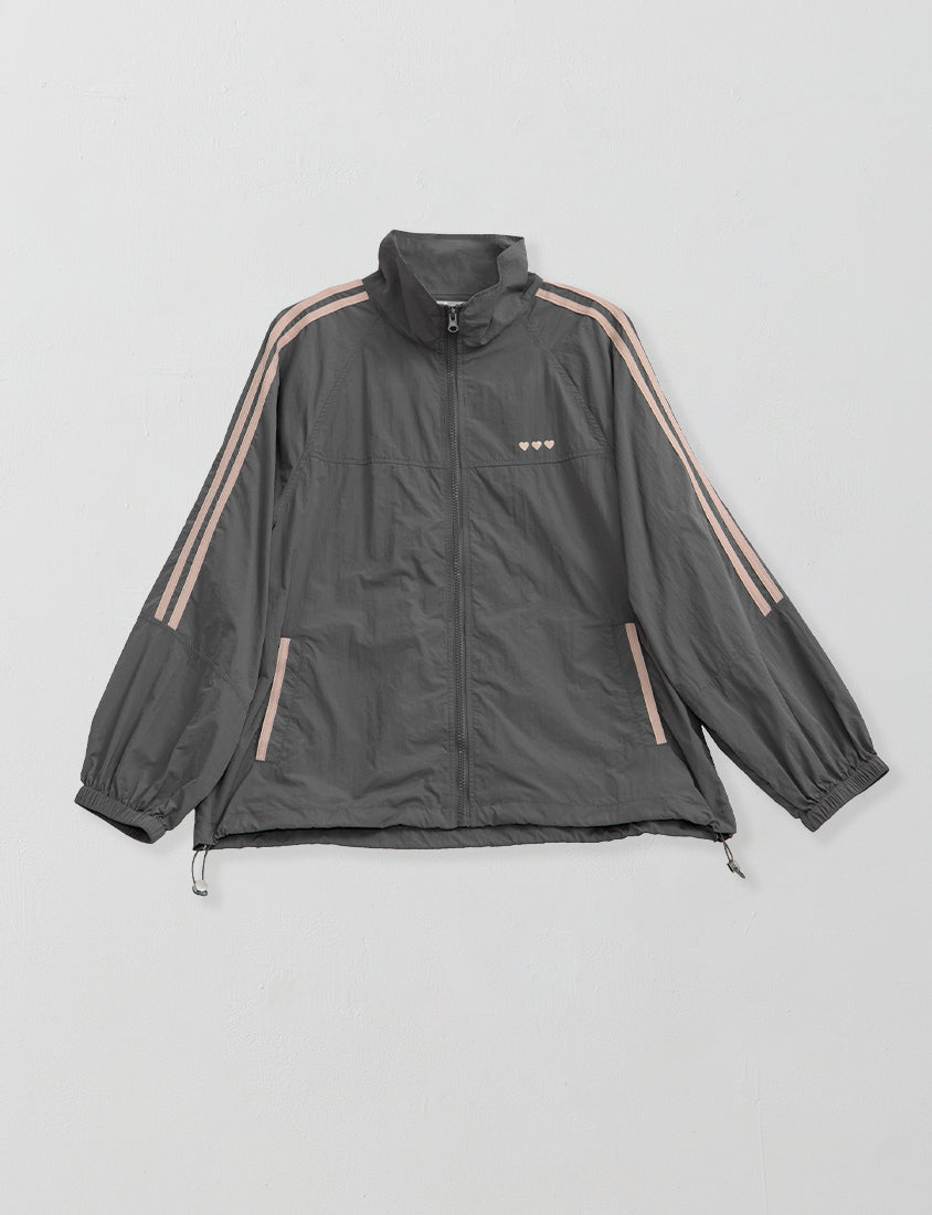 Instant Icy Cooling Contrast Sport Plus Size Jacket